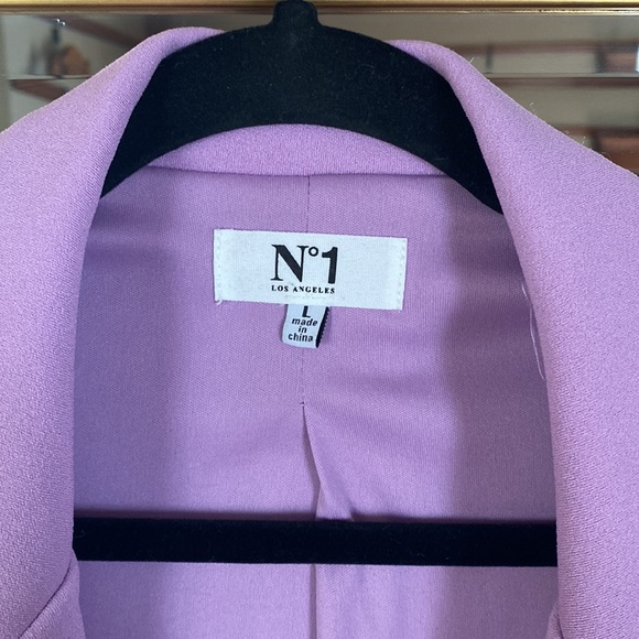 N1 Los Angeles Blazer with Rhinestone Sleeves - Picture 4 of 7